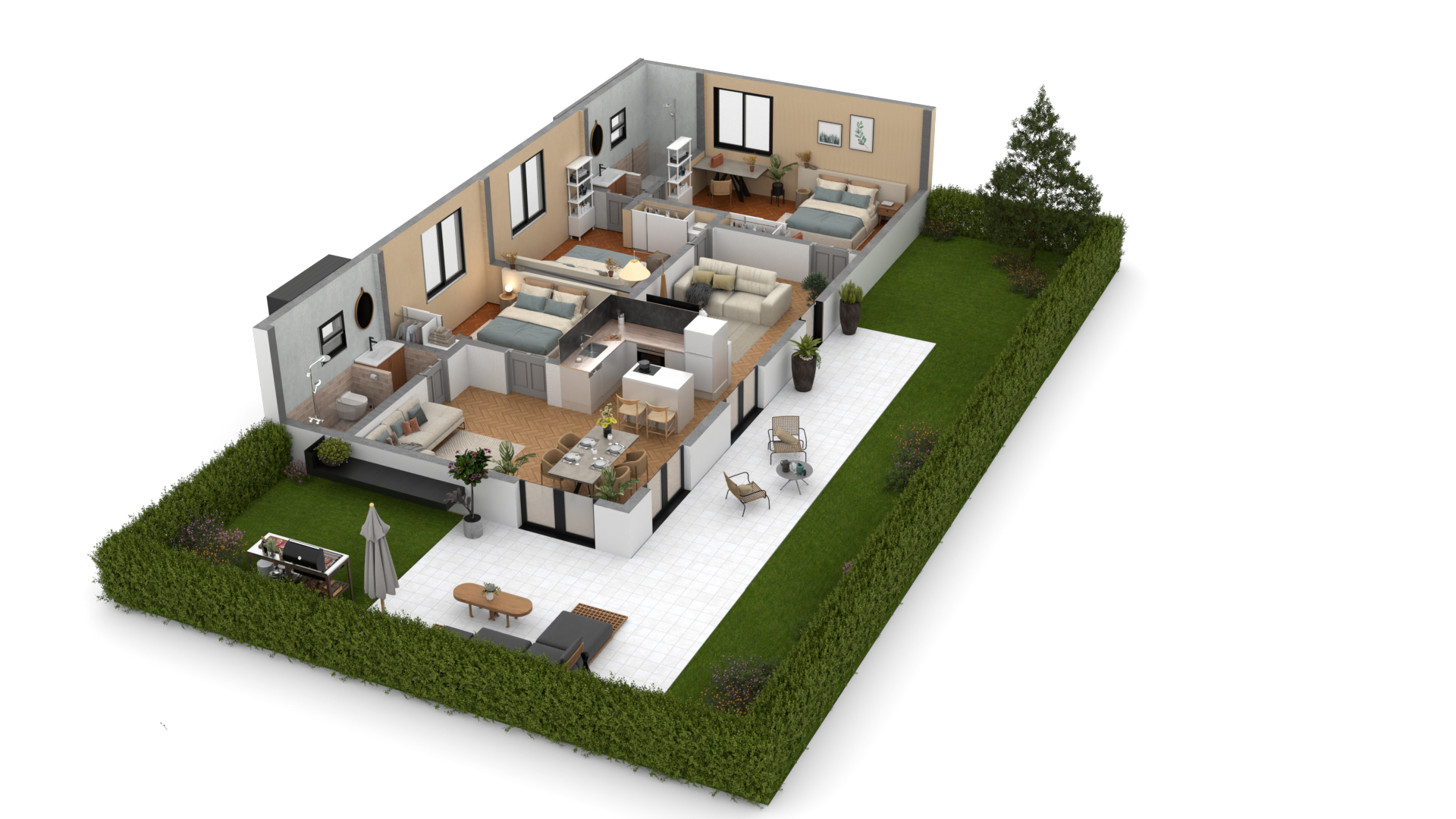 rendu vue d ensemble